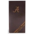 Zeppelinproducts ZeppelinProducts UAL-IWD4-BRW Alabama Secretary Debossed Leather Wallet UAL-IWD4-BRW